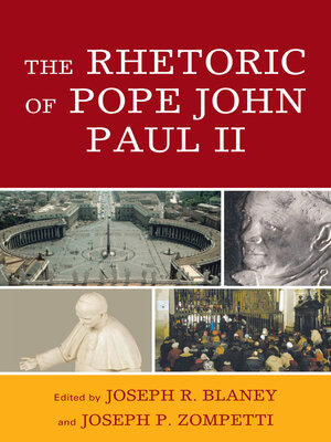 cover image of The Rhetoric of Pope John Paul II
